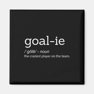 Funny Goalie Goalkeeper Definition Soccer Hockey P Magnet