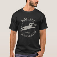 Funny Goalkeeper Gift Soccer Goalie Born to fly