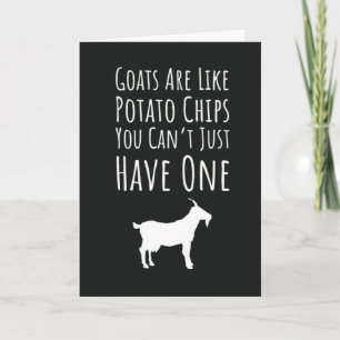 Funny Goat Cards Farm Animal Farmhouse Humour