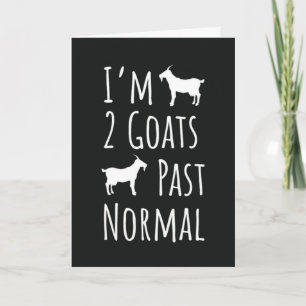 Funny Goat Cards Humour Animal Farm Humourous