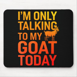 Funny Goat Design For Men Women Kids Boer Pygmy Go Mouse Pad