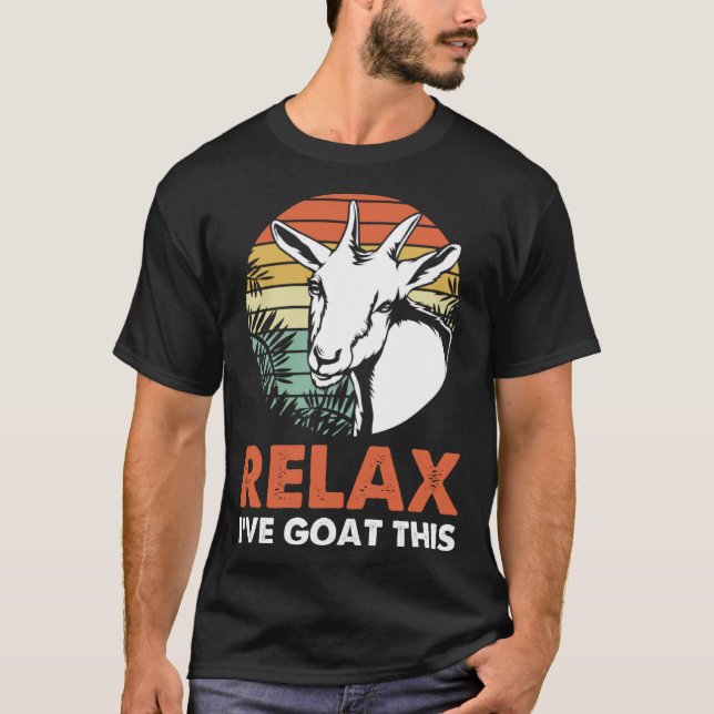 Funny Goat Lover Relax Ive Goat This Pullover Hood (Front)
