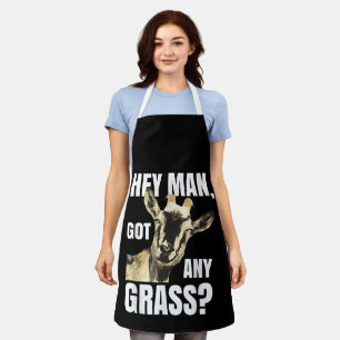 Funny Goat Pun Farm Animal Meme Gift for Goat Love Apron