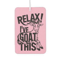 Funny Goat Quote Relax I've Goat This