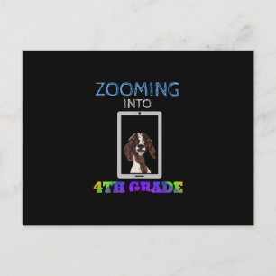 Funny Goat Virtual 4th Grader Back To School 2020 Postcard