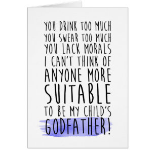 funny godfather card