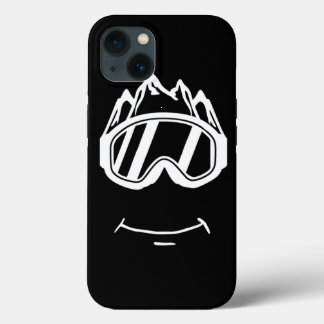 Funny Goggles Snowboard Skiing Lover iPhone 13 Case
