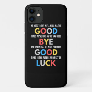 Funny Going Away Farewell iPhone 11 Case