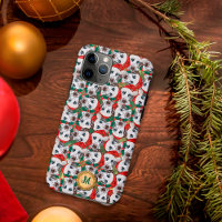 Funny Gold Green Dalmatian Cute Dog Christmas