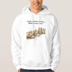 Funny Gold vs Silver Investment Hoodie 
