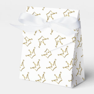 Funny Golden Crown - luxury royal 1 Favour Box
