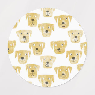 Funny Golden Labrador Retriever Dog