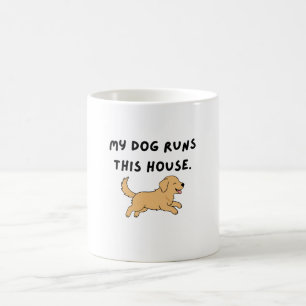 Funny Golden Retriever Dog Mum House Quote Mug