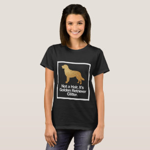 Funny Golden Retriever Glitter Shirt - Dog Mum Dad