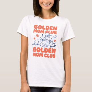 Funny Golden Retriever Mum T-Shirt