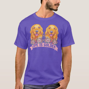 Funny Golden Retriever Owner Goldie Dog Labrador T T-Shirt