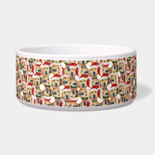 Funny Golden Retriever Pet Name Christmas Pattern