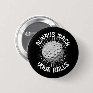 Funny-golf 6 Cm Round Badge