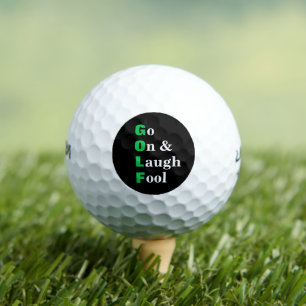 Funny Golf Acronym Golf Balls