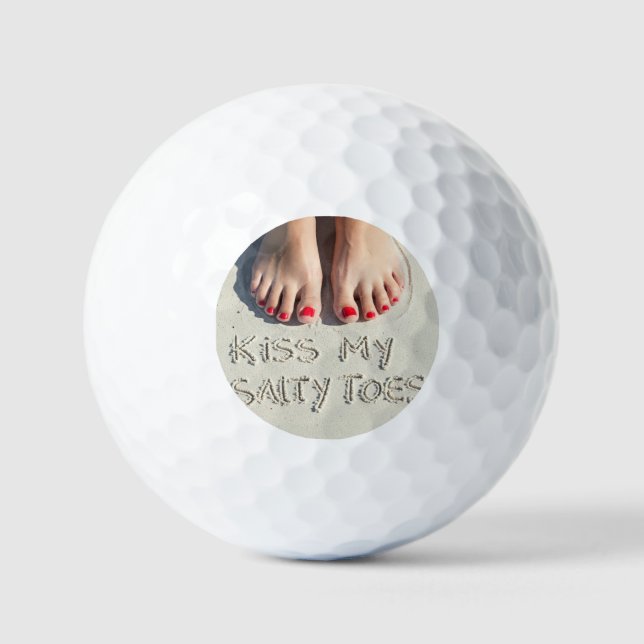Funny Golf ball set- Feet (Front)