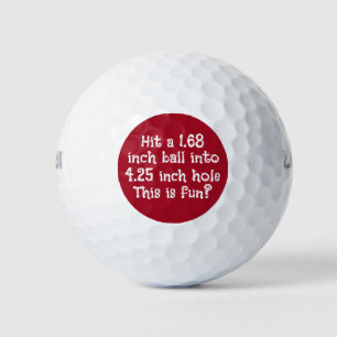 Funny Golf Balls As An Executive Gift