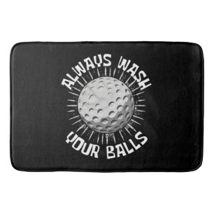 Funny-golf Bath Mat