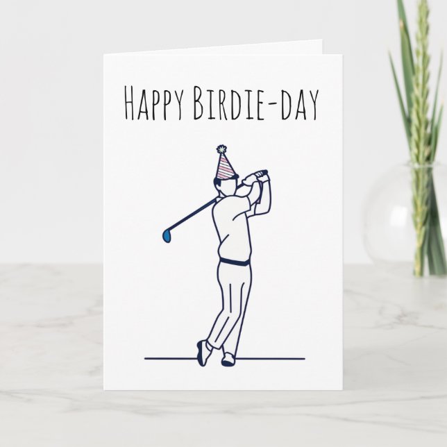funny golf birthday cards (Front)
