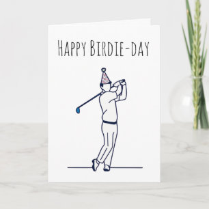 funny golf birthday cards