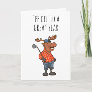 funny golf birthday cards