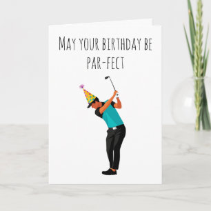 funny golf birthday cards