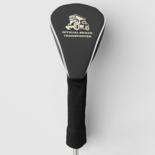 Funny Golf Cart Official Snack Transporter Head Cover