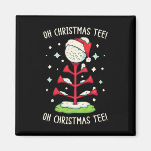 Funny Golf Christmas Shirt Oh Christmas Tee Funny Magnet
