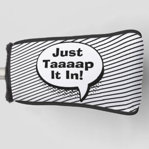Funny Golf Dad Humor Pop Art Comic Movie Quote Head Cover