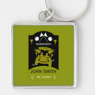 Funny Golf Gift For Beginners Key Ring