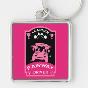 Funny Golf Gift For Beginners Key Ring