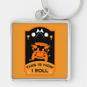 Funny Golf Gift For Beginners Key Ring