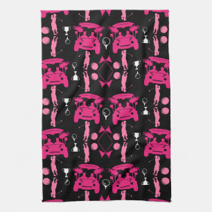 Funny Golf Gift For Beginners Tea Towel