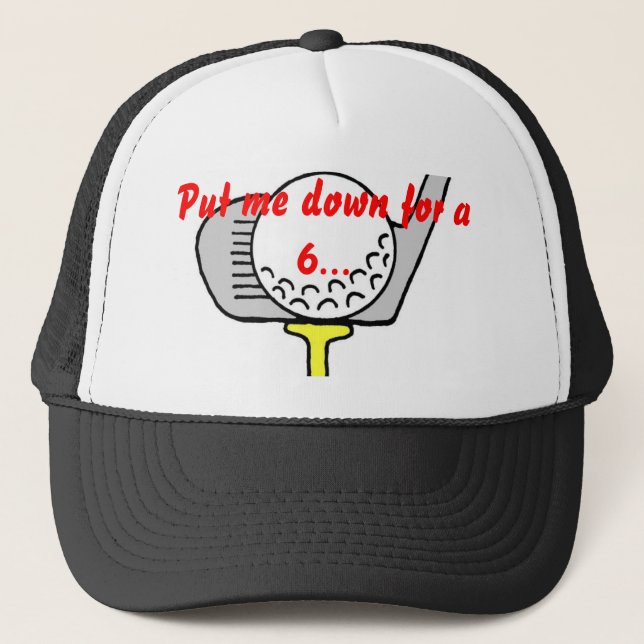 Funny Golf Hat (Front)