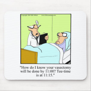 Funny Golf  Humour Mousepad Gift