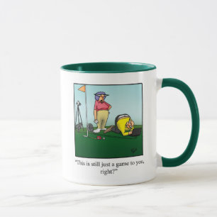 Funny Golf Humour Mug