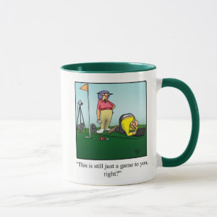 Funny Golf Humour Mug