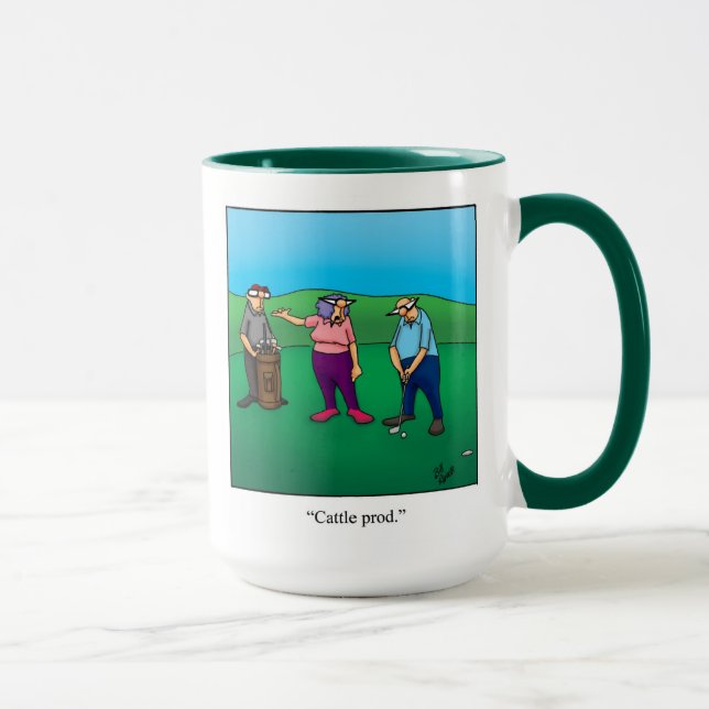 Funny Golf Humour Mug For Her (Right)