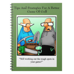 Funny Golf Humour Notebook