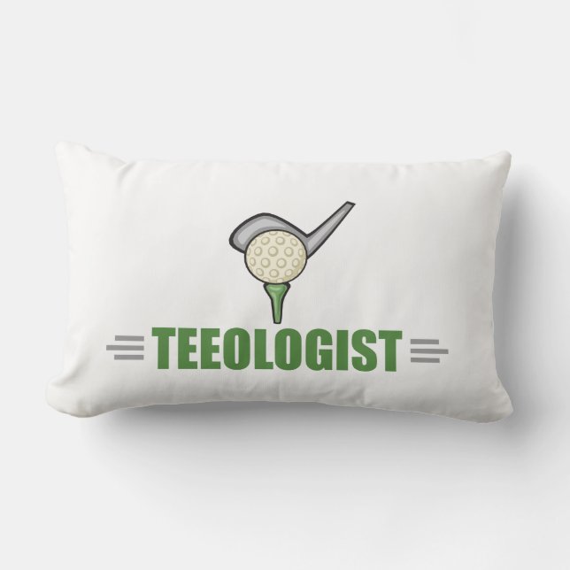 Funny Golf Lumbar Cushion (Front)