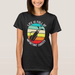 Funny Golf Men Retro Golfing Dad Golfer Retired Ch T-Shirt