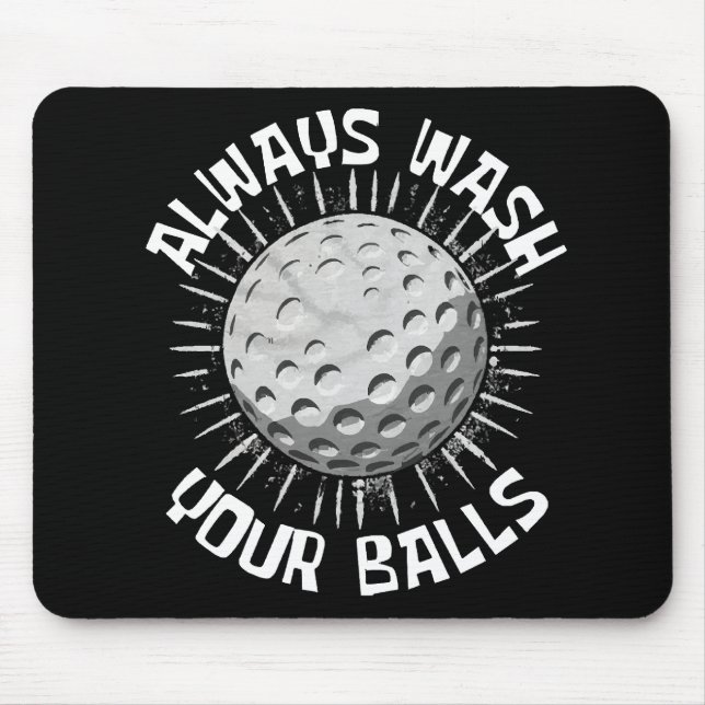 Funny-golf Mouse Pad (Front)