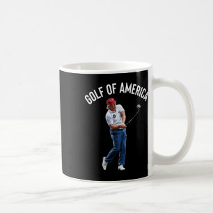 Funny Golf Of America Donald Trump 1 Coffee Mug