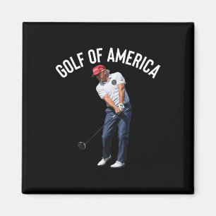 Funny Golf Of America Donald Trump 2  Magnet