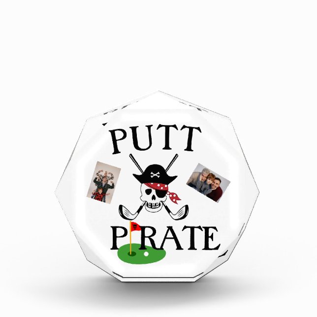 Funny Golf Photo Frame - Custom Personalised Gift (Front)