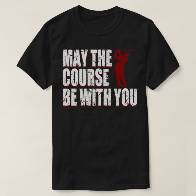 Funny Golf Player1 T-Shirt (Design Front)